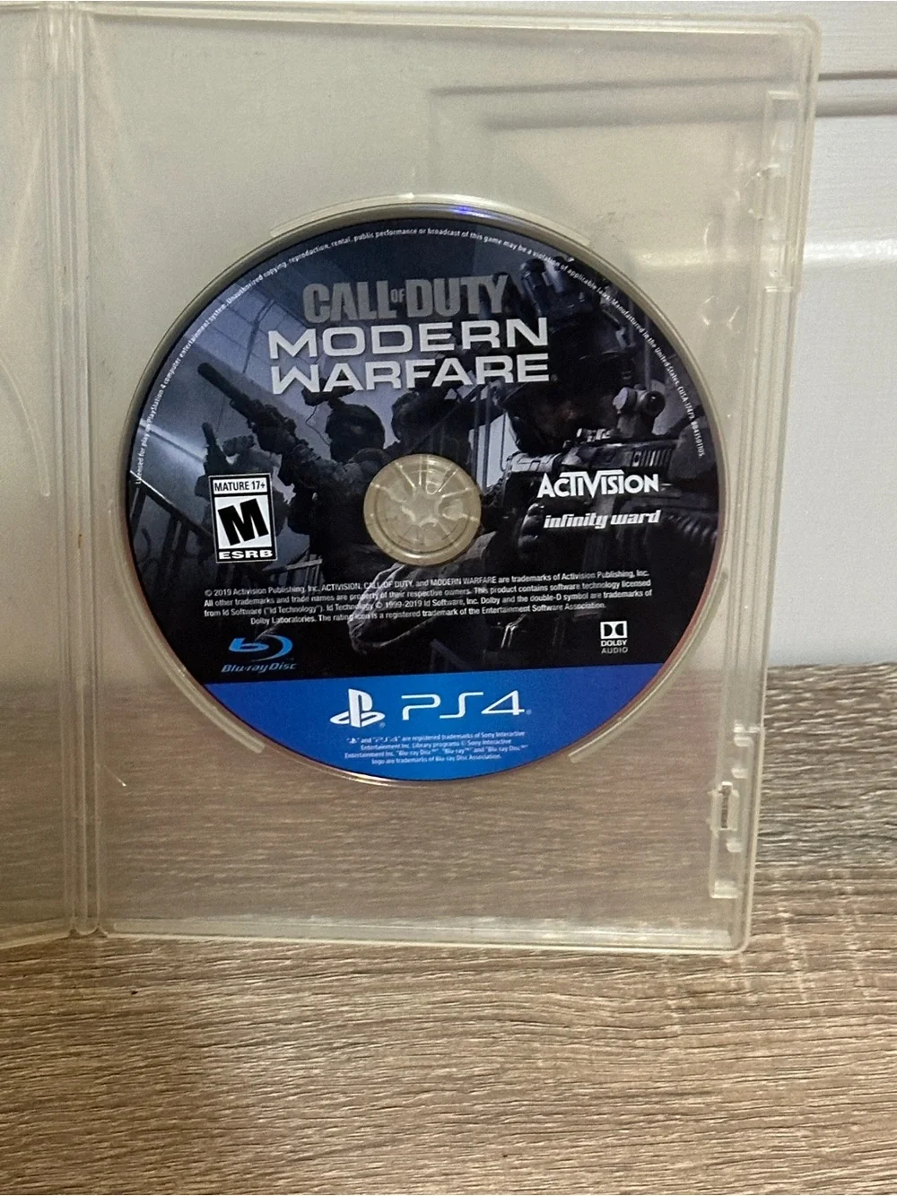 Call of Duty: Modern Warfare - Sony PlayStation 4 Tested. Disc Only. PS4